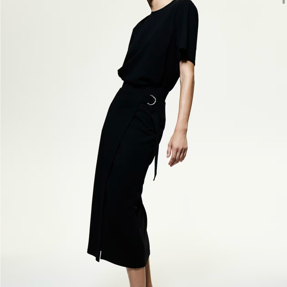 H&M Jersey Wrap Skirt - S